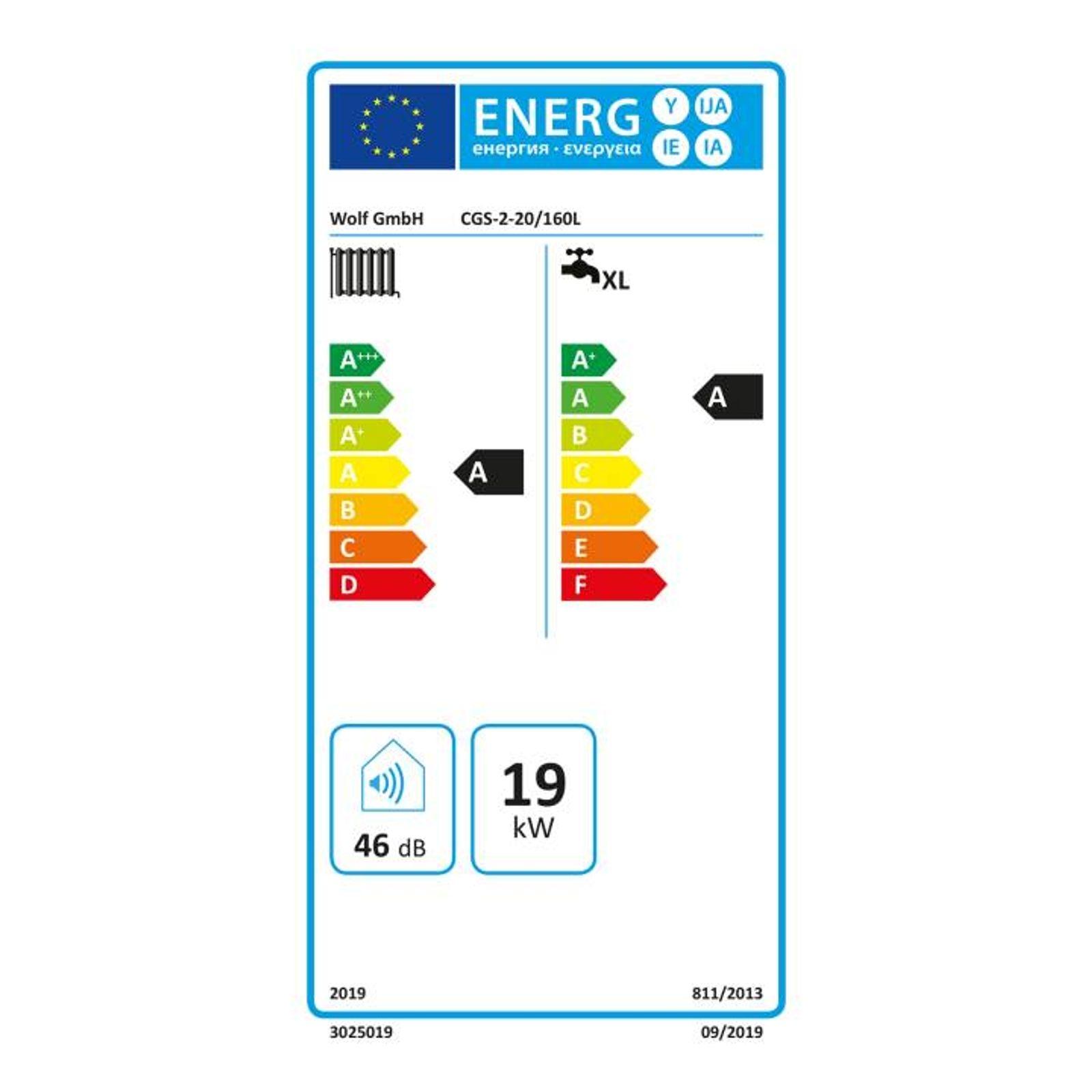 Wolf Gas-Brennwert 20 kW Kompaktheizzentrale CGS-2-20-160L – Bild 8 von 8