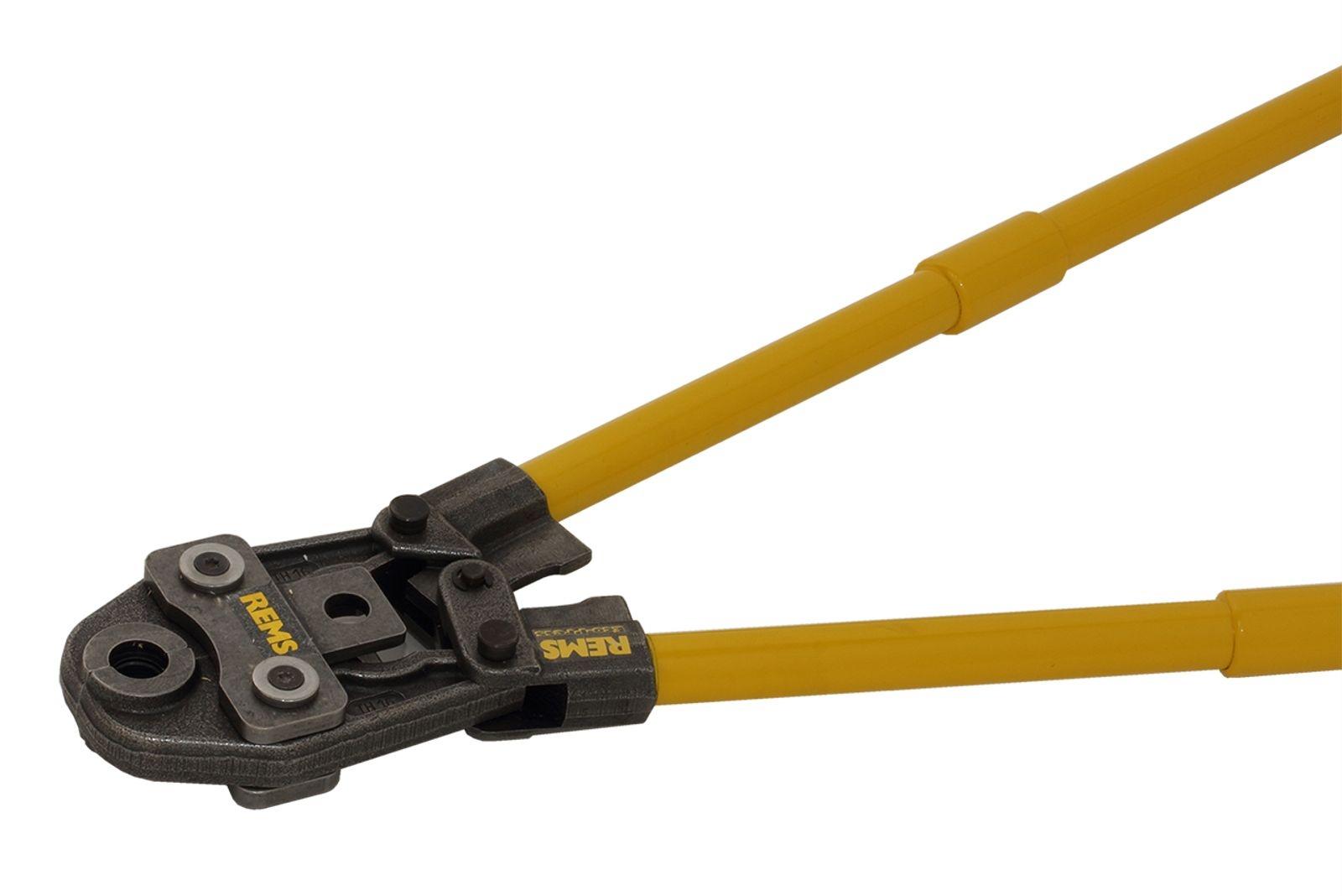 Rohrinstallation REMS Fitting - Manuelle Pressmaschine Set mit Pressbacken TH – Bild 5 von 6