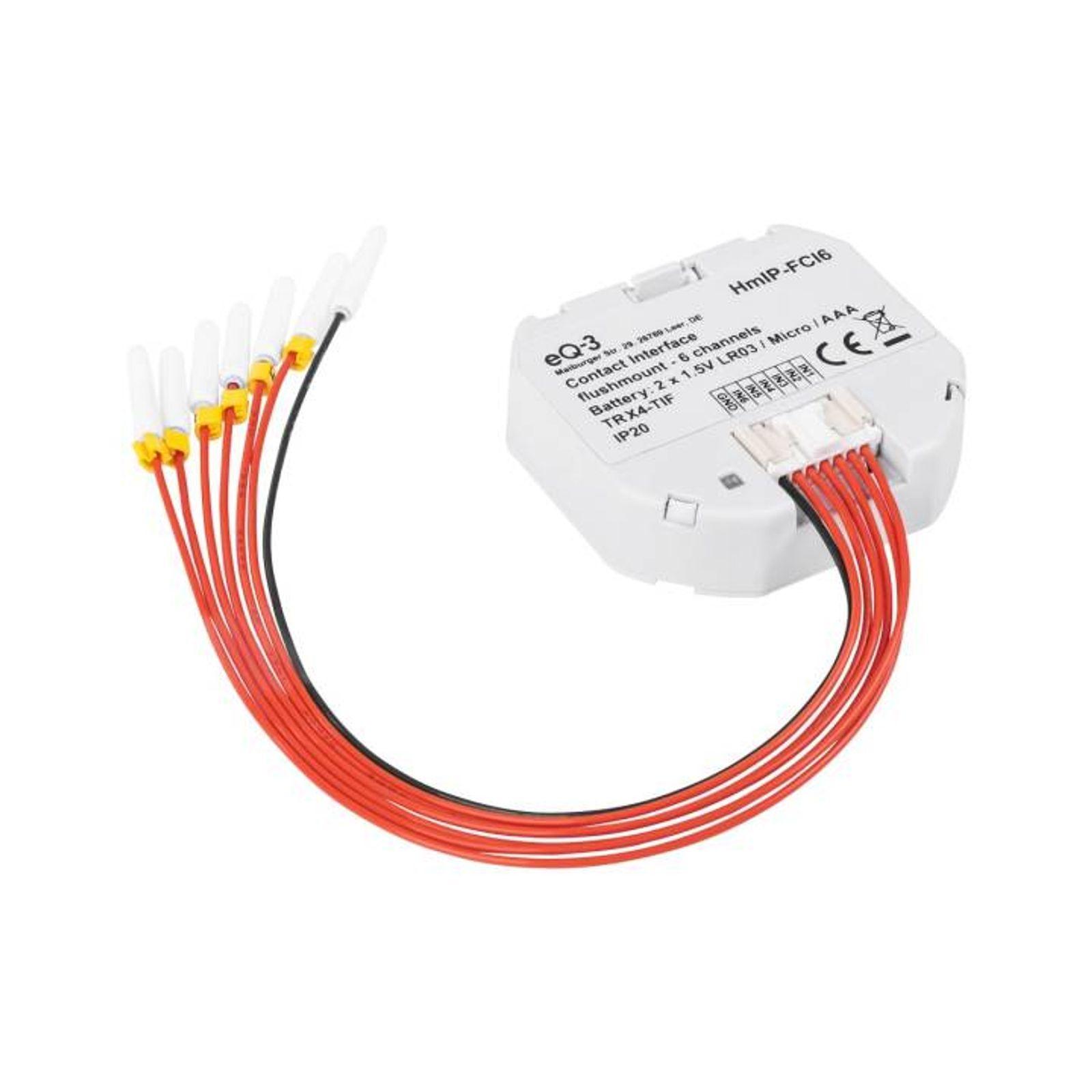 Homematic IP Smart Home Kontakt-Schnittstelle Unterputz - 6-fach HmIP-FCI6 – Bild 5 von 8