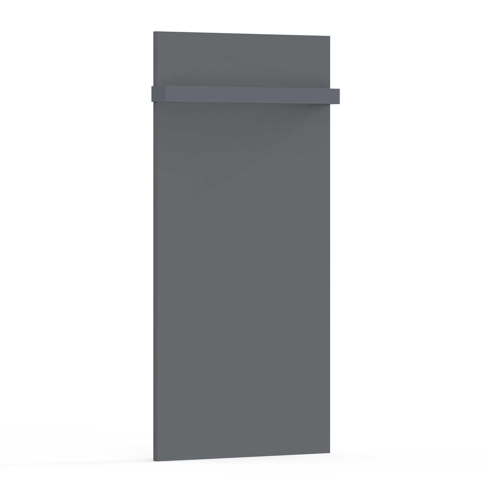 ETHERMA Bad-Infrarotheizung LAVA BATH 3.0 PURE (LAVABATH3-PURE-500-NA), Metall grau, 62x124.5cm, 500W, 230V