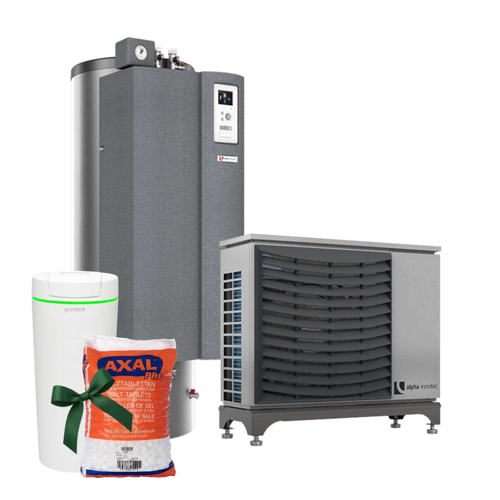 alpha innotec Luft/Wasser Wärmepumpe Jersey 7-1 inkl. GRATIS Grünbeck Enthärtungsanlage softliQ:SE18