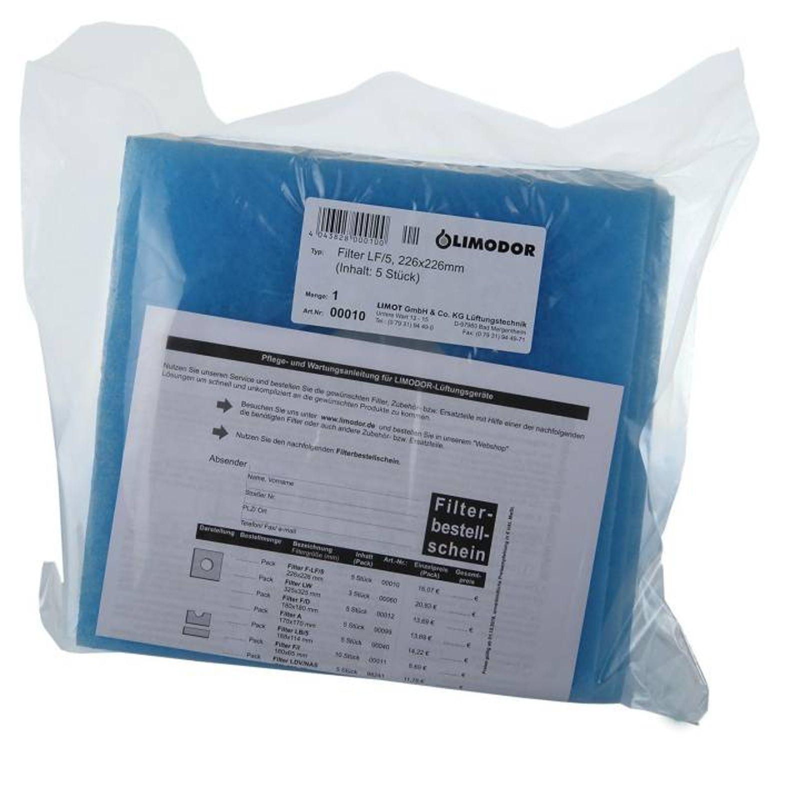 Limodor Filter LF (5 Stück) – Bild 2 von 2