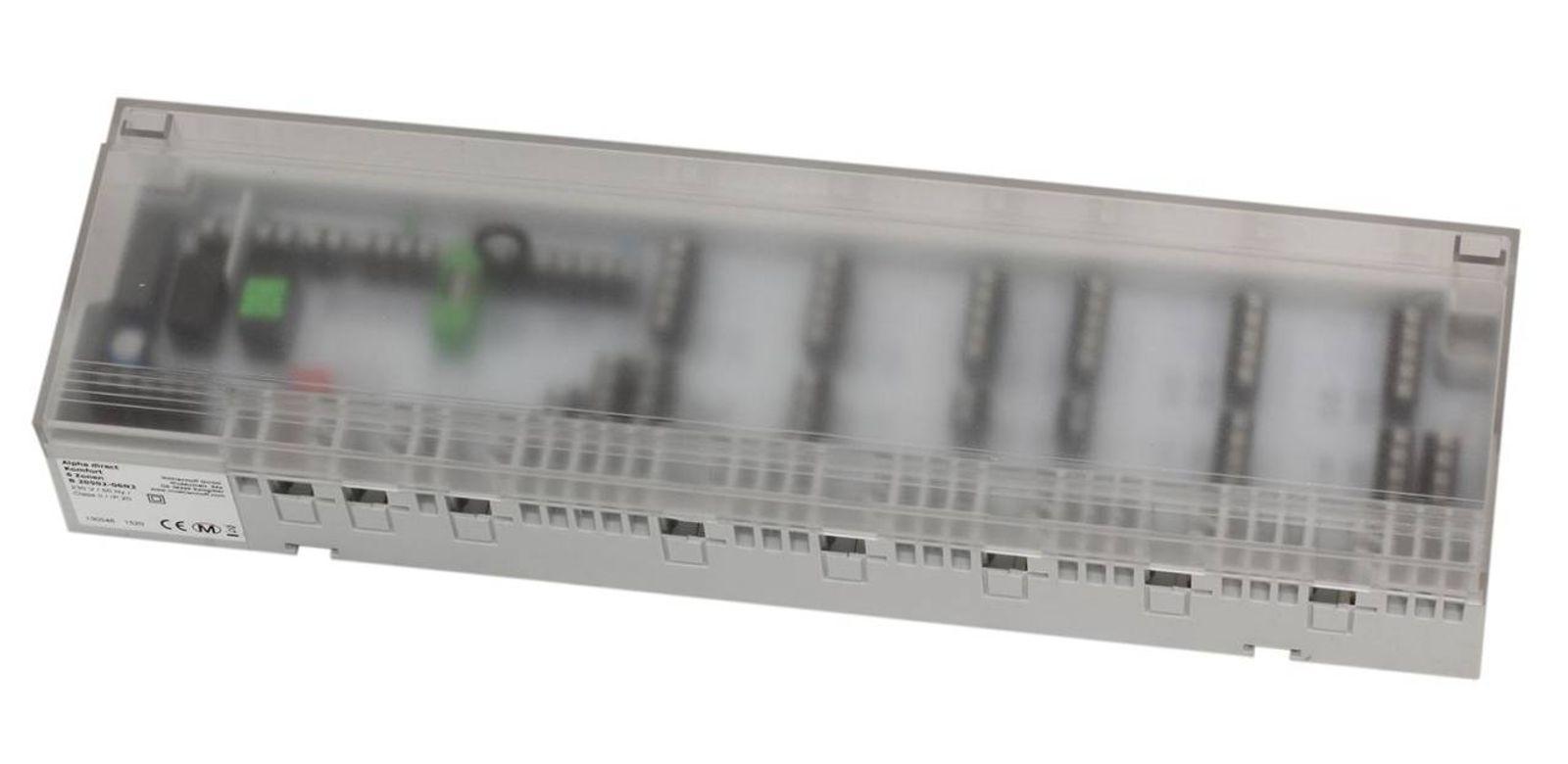 Anschlussleiste Alpha Basis direct Komfort 230 V für 6 Heiz- und Kühlzonen – Bild 2 von 2