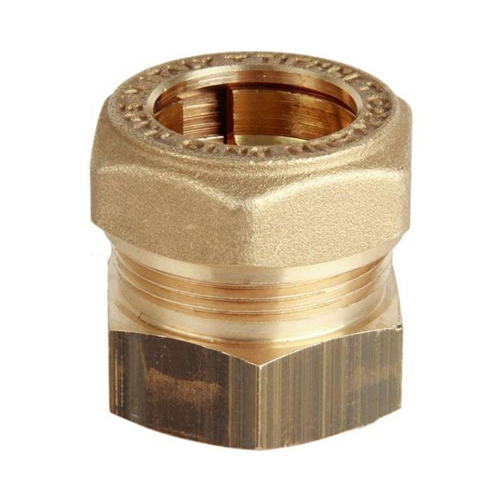 Schnellverschraubung für Solarrohr DN 16 x ¾ Zoll IG