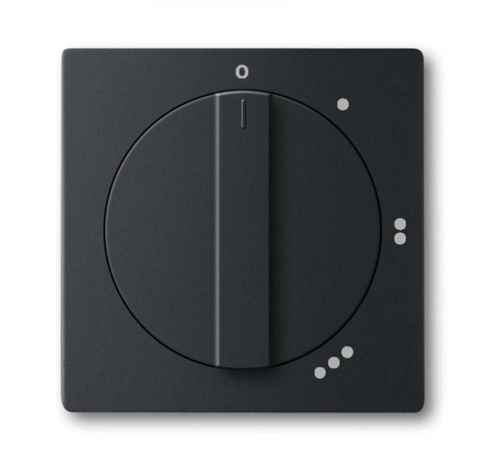 Busch-Jaeger 2542 DR/01-885 Zentralscheibe mit Drehgriff, mit Aufdruck