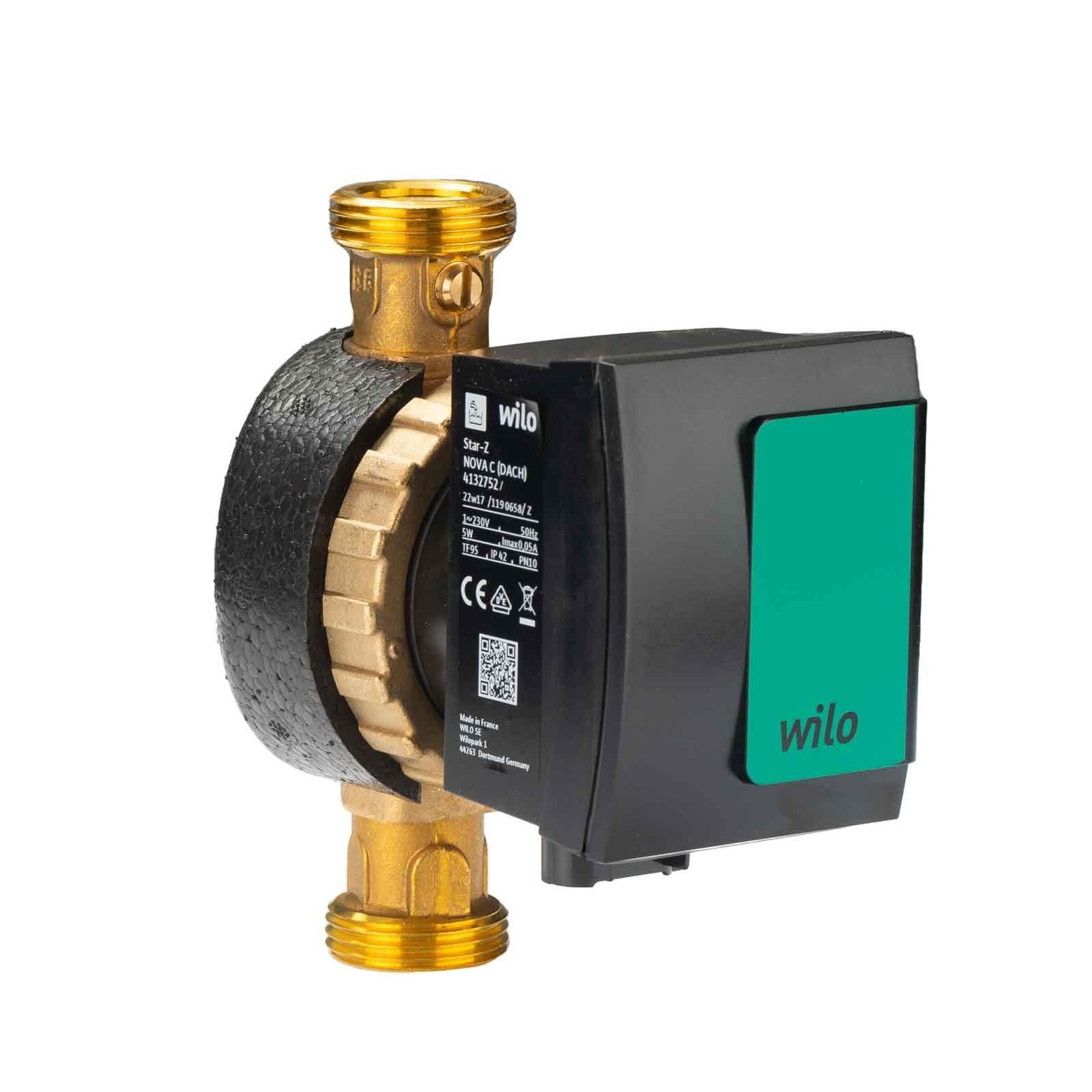 Wilo Trinkwarmwasser-Zirkulationspumpe Star-Z Nova C 4132752
