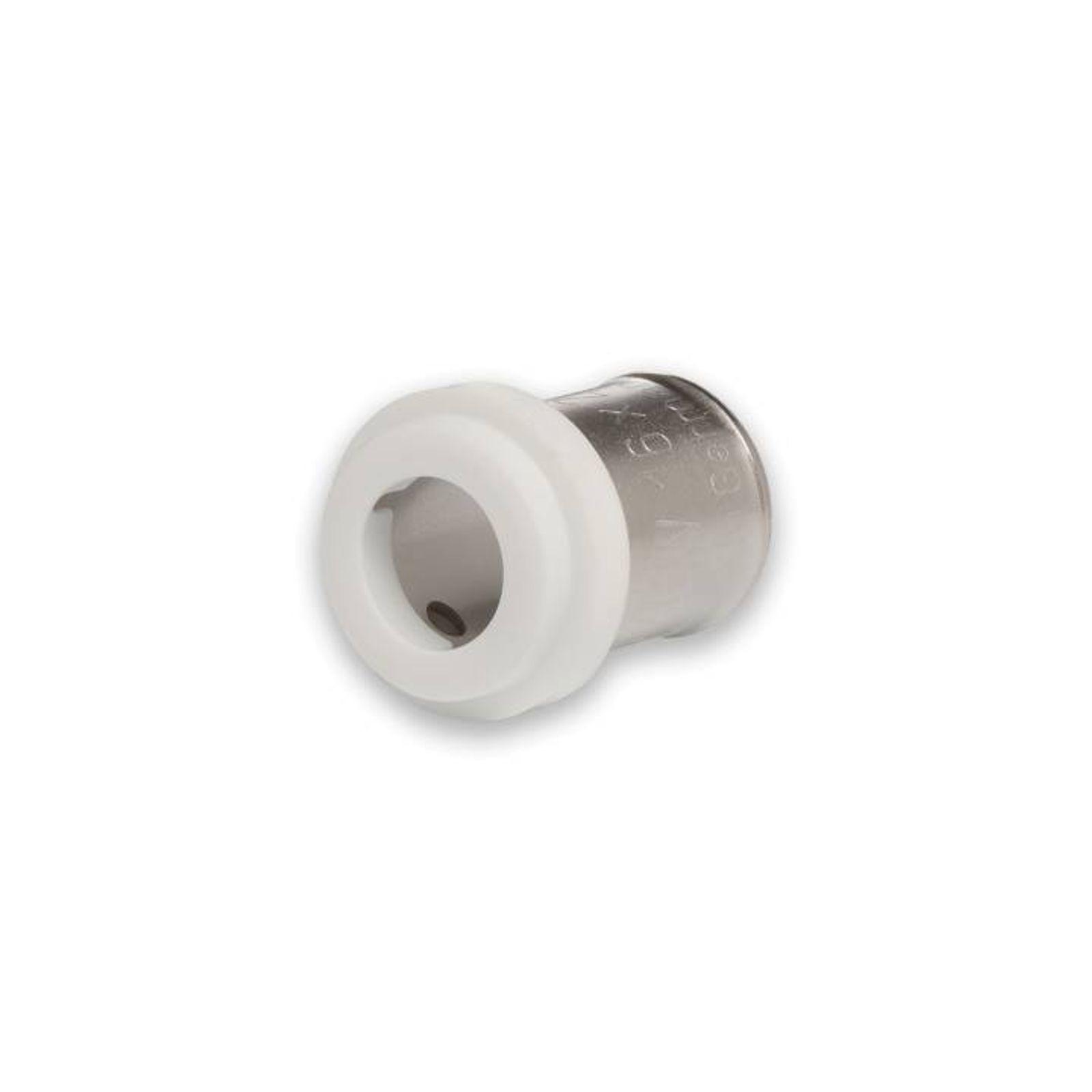 Selfio-Press Aluverbund Pressfitting Hülse Edelstahl 16 x 2 mm TH + U Kontur DVGW – Bild 2 von 2