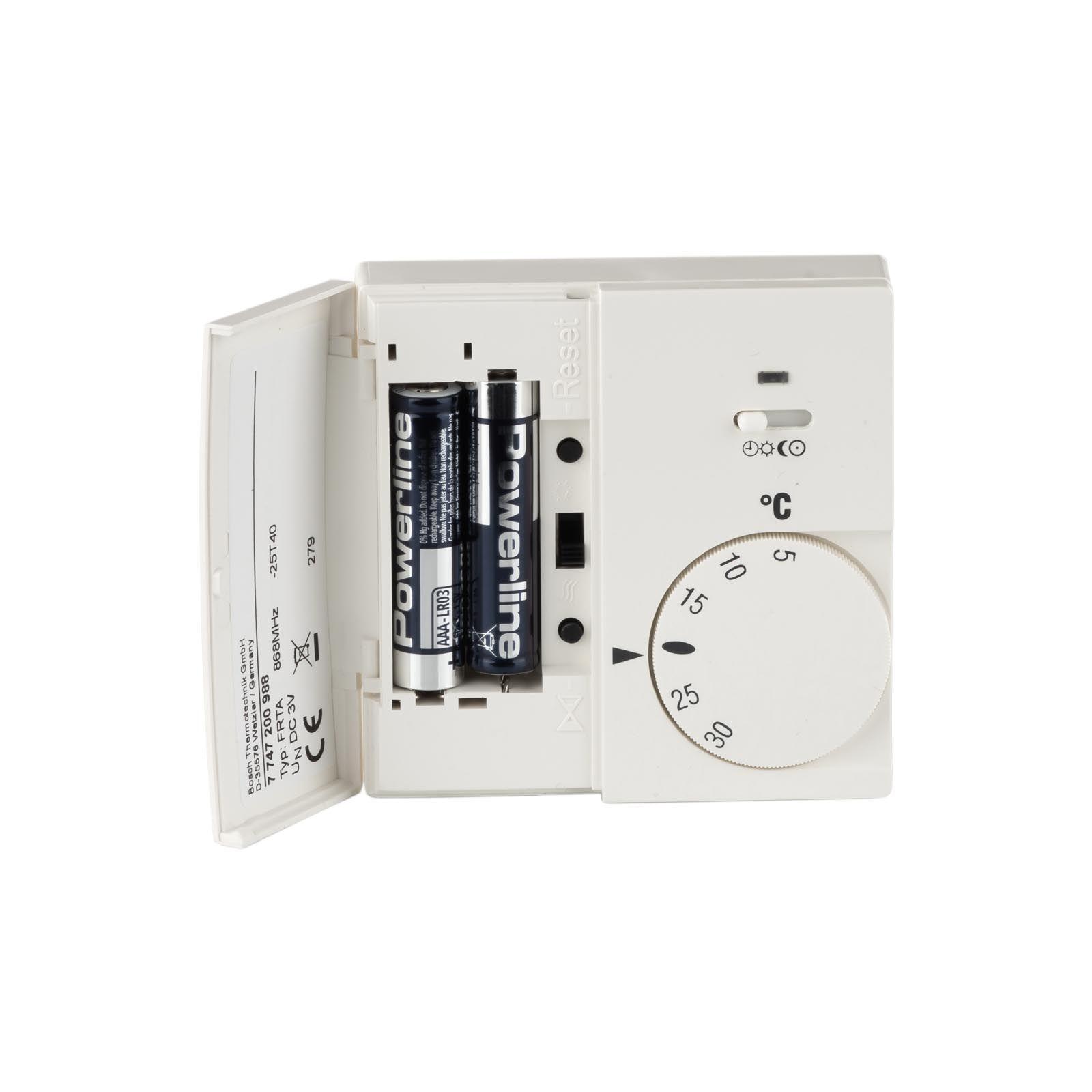 Logafloor Funk-Raumthermostat FRTA bis zu 20 Stellantriebe 230 V – Bild 4 von 4
