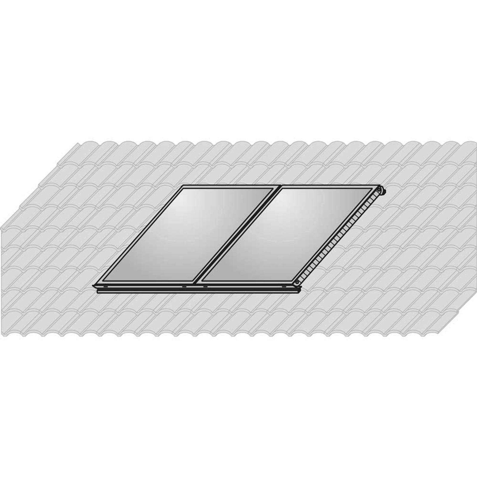 Wolf Solar Paket 4,6 m² mit 2 Flachkollektoren CFK-1, SM2-2 Regelung, Warmwasser-Solarspeicher SEM-2-300 – Bild 7 von 10