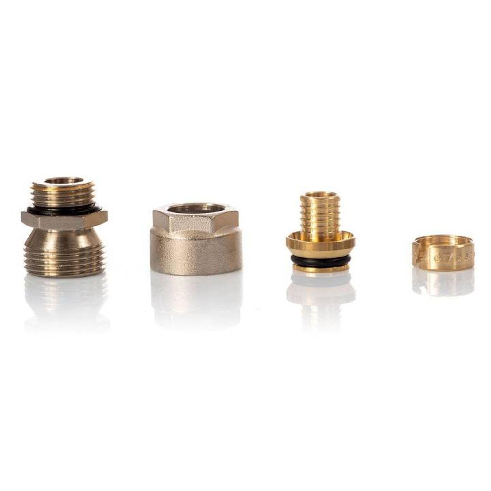 Anschlussverschraubung 1/2 Zoll Universal 17 x 2 mm 20 Stück