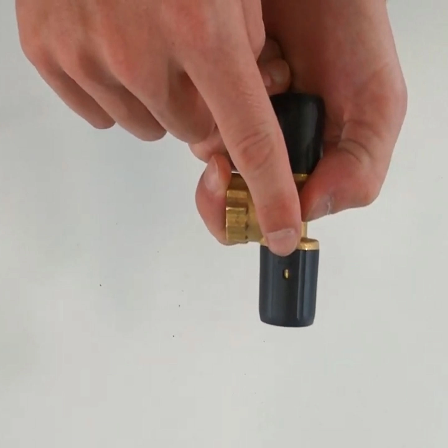 Installation eines Steckfitting-Systems
