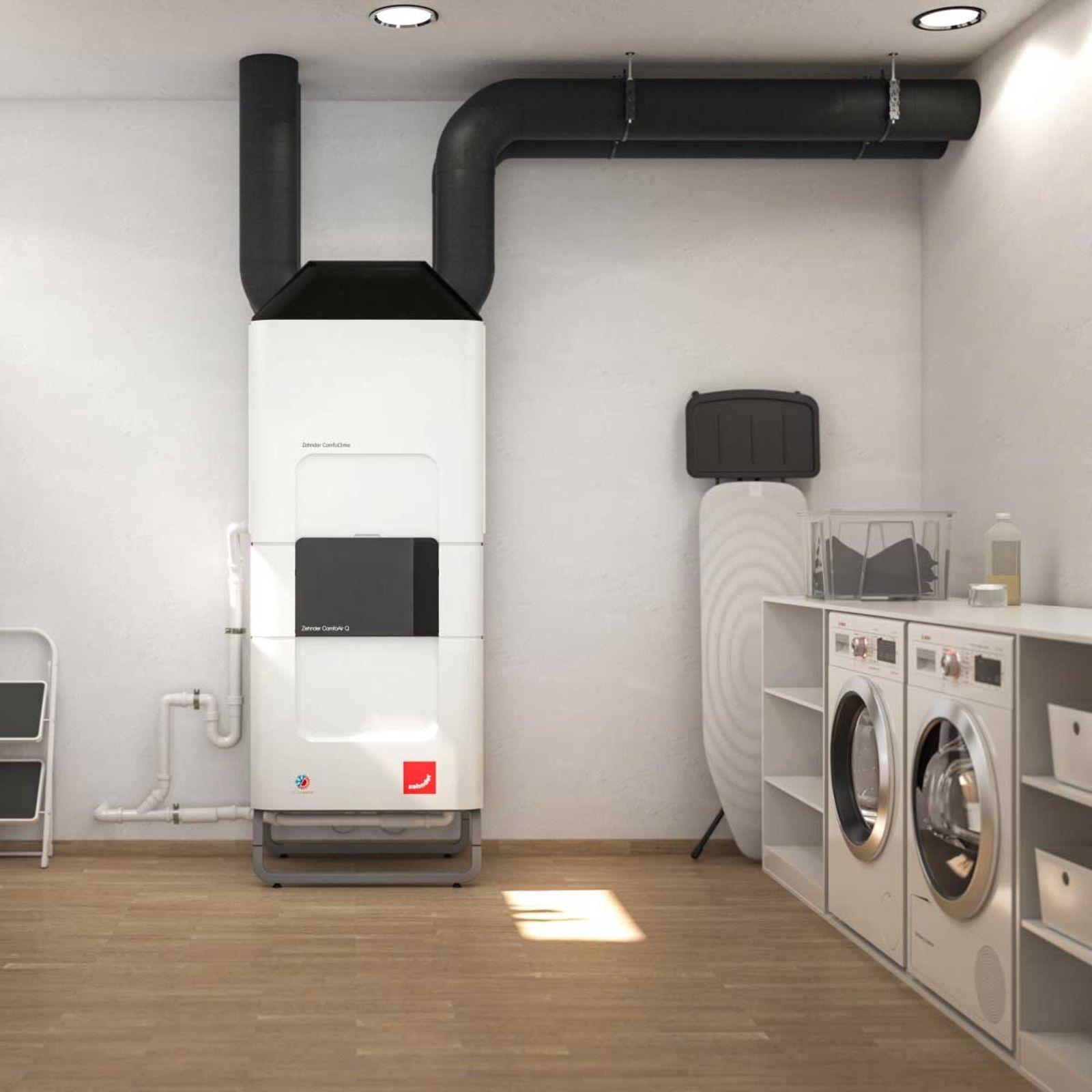 Zehnder ComfoClime Cool Basis-Paket 36 mit Lüftungsgerät ComfoAir Q600 ST – Bild 11 von 14