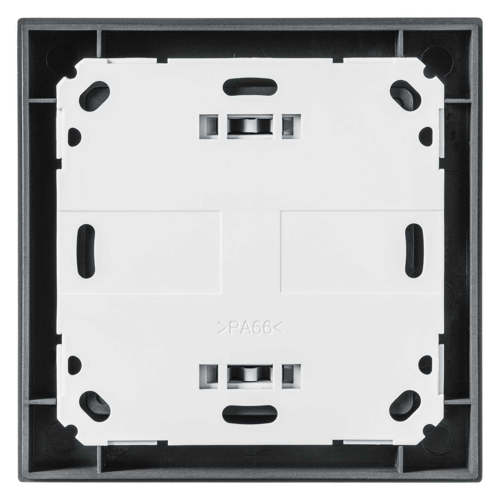 Homematic IP Smart Home Wandthermostat HmIP-WTH-A mit Luftfeuchtigkeitssensor anthrazit – Bild 6 von 7