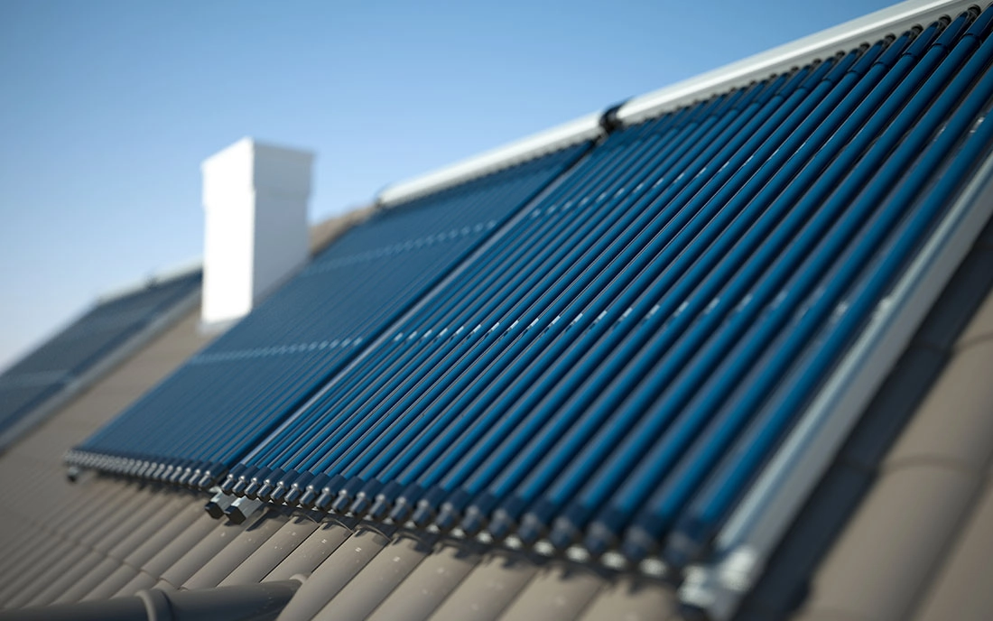 Solarthermie auf dem Dach