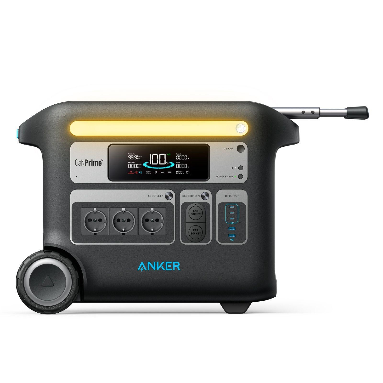 Anker SOLIX F2000 (PowerHouse 767) Tragbare Powerstation - 2048Wh | 2300W – Bild 4 von 12
