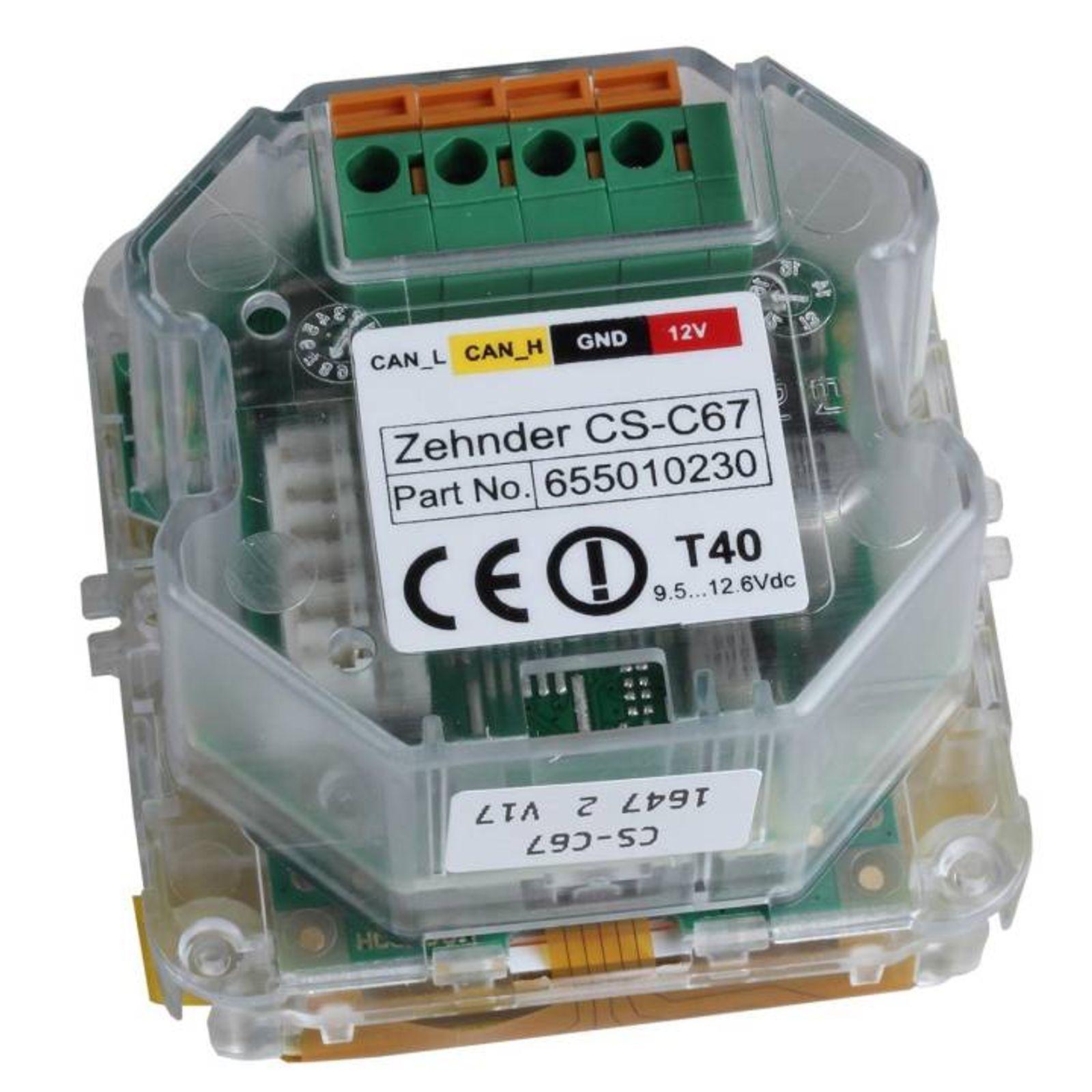 Zehnder Bedieneinheit ComfoSense C67 für Lüftungsgeräte Q350/450/600 – Bild 4 von 4