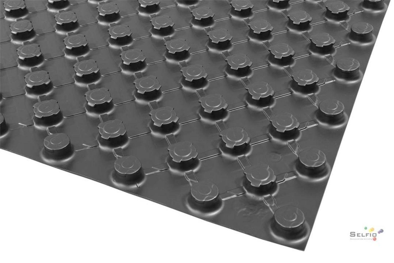 Fußbodenheizung Noppensystem Standard 11 mm für 14-17 mm Rohr 20,16 m²