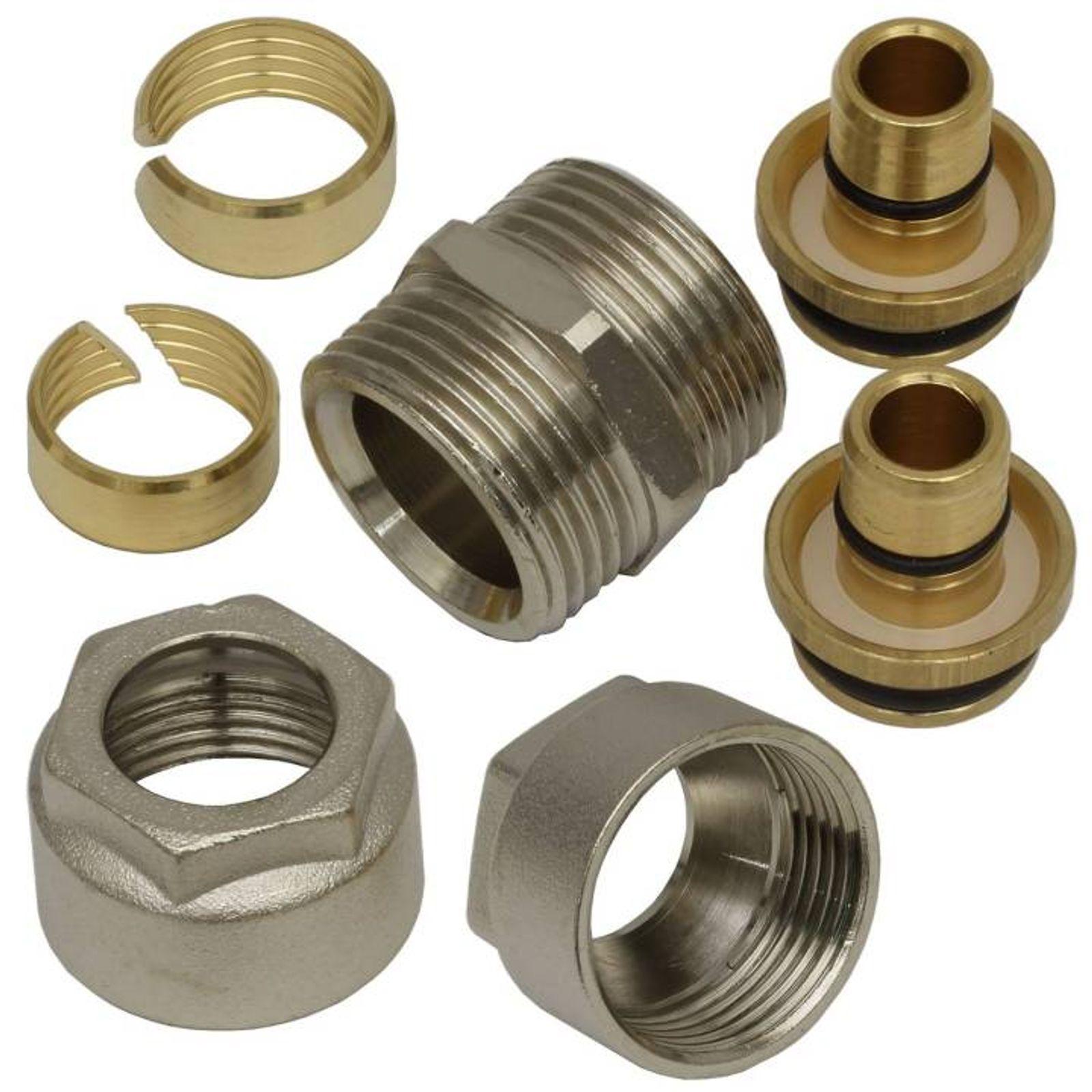 Rohrkupplung Universal 16 x 2 mm 20 Stück