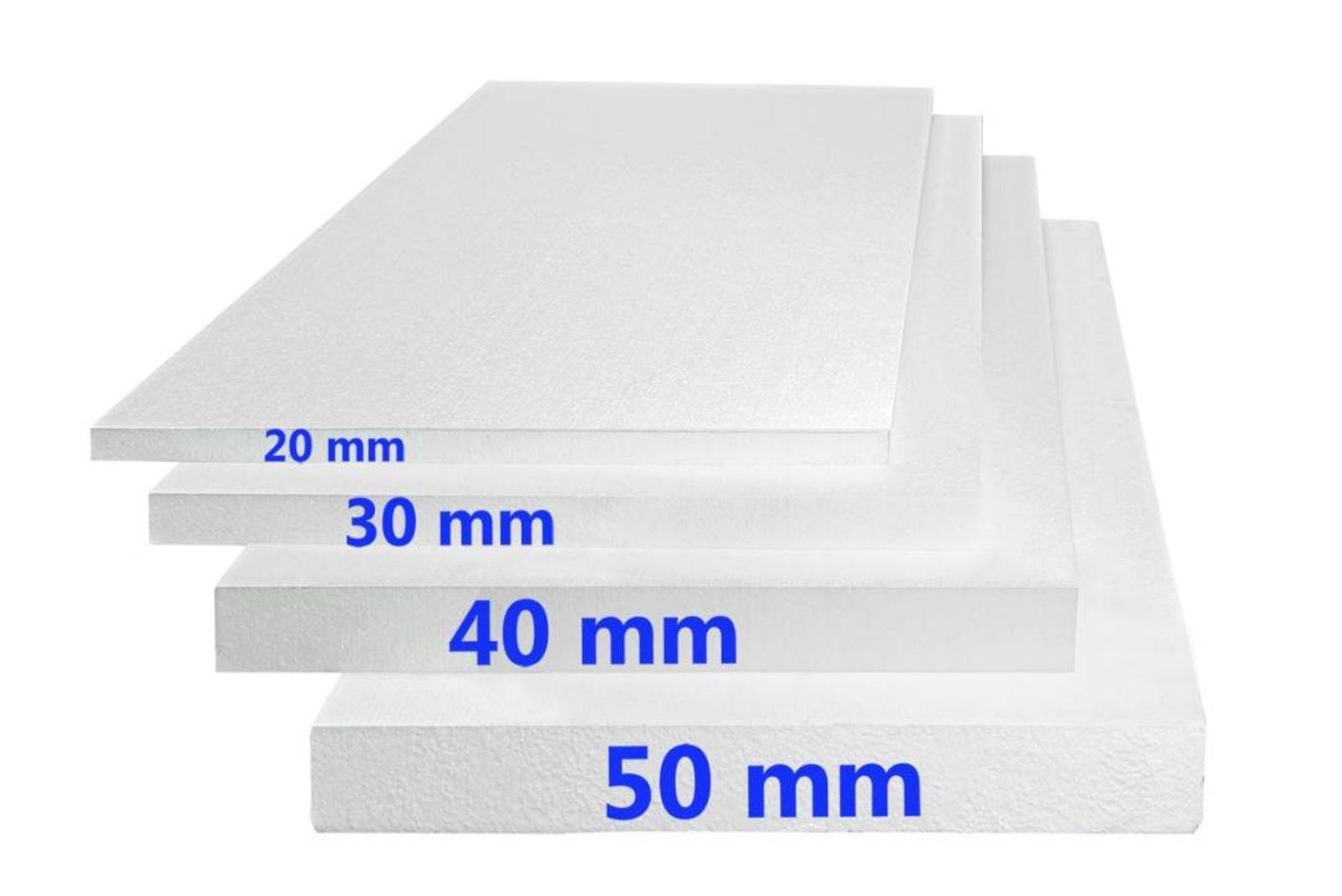 EPS Standard-Wärmedämmplatte 20 mm / WLS 035 12,0 m²