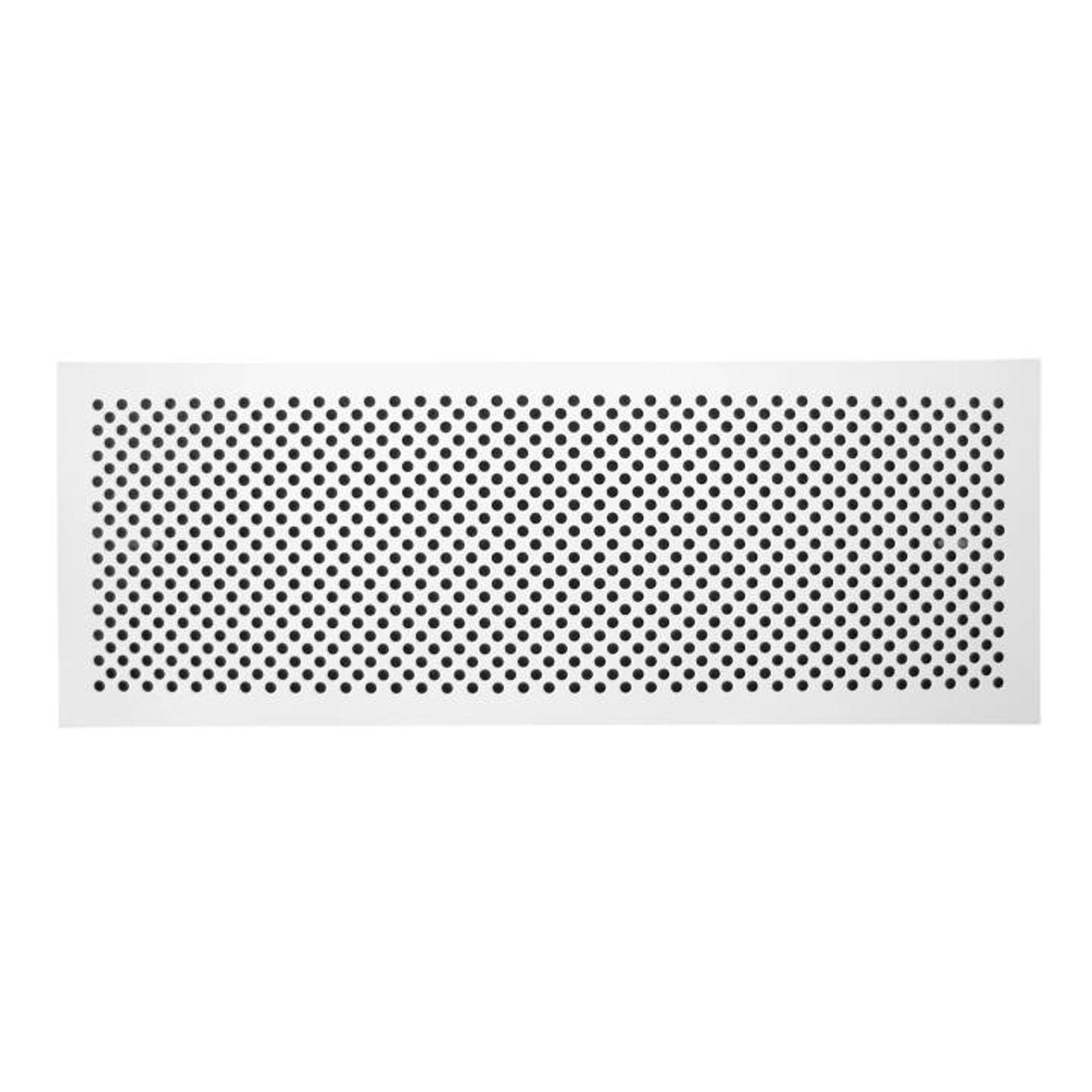 Zehnder Designgitter CLD breit Pisa weiß 430 x 160 mm