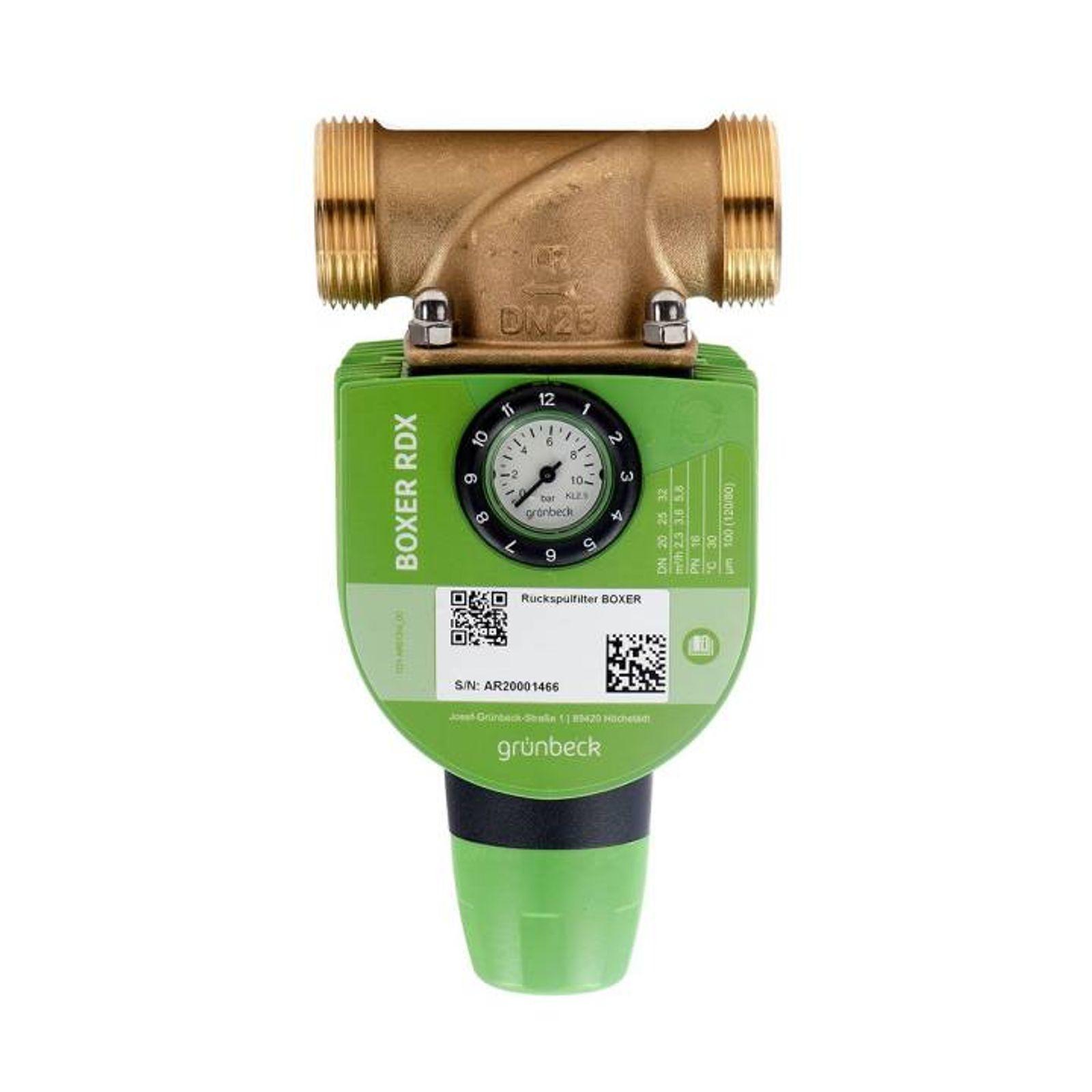 Grünbeck Rückspülfilter mit Druckminderer Boxer RDX 1 1/4 Zoll – Bild 3 von 7