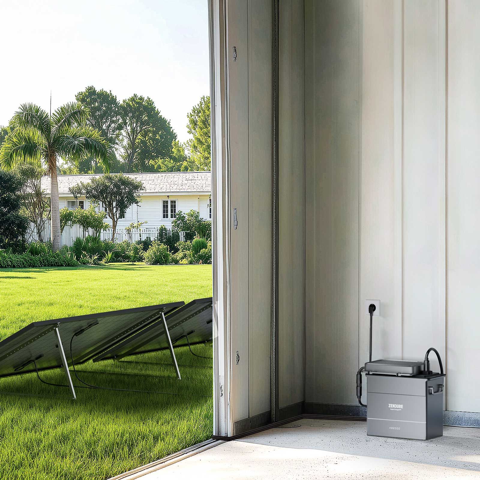 Zendure SolarFlow 800 Hybrid-Mikrowechselrichter 800 W + Zendure AB2000X Batterie 1,92 kWh