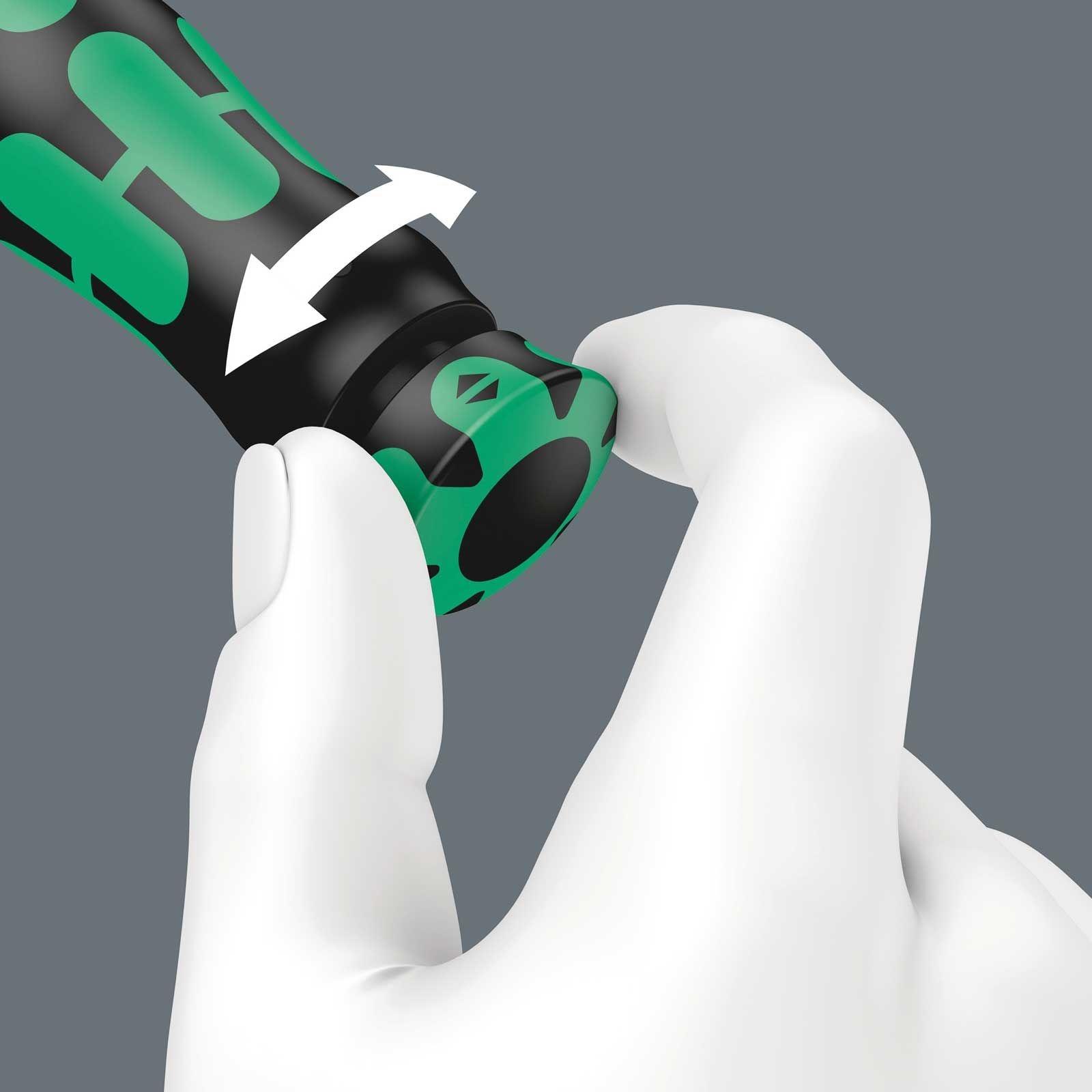 Wera Click-Torque A 6 Drehmomentschlüssel mit Umschaltknarre, 2,5-25 Nm