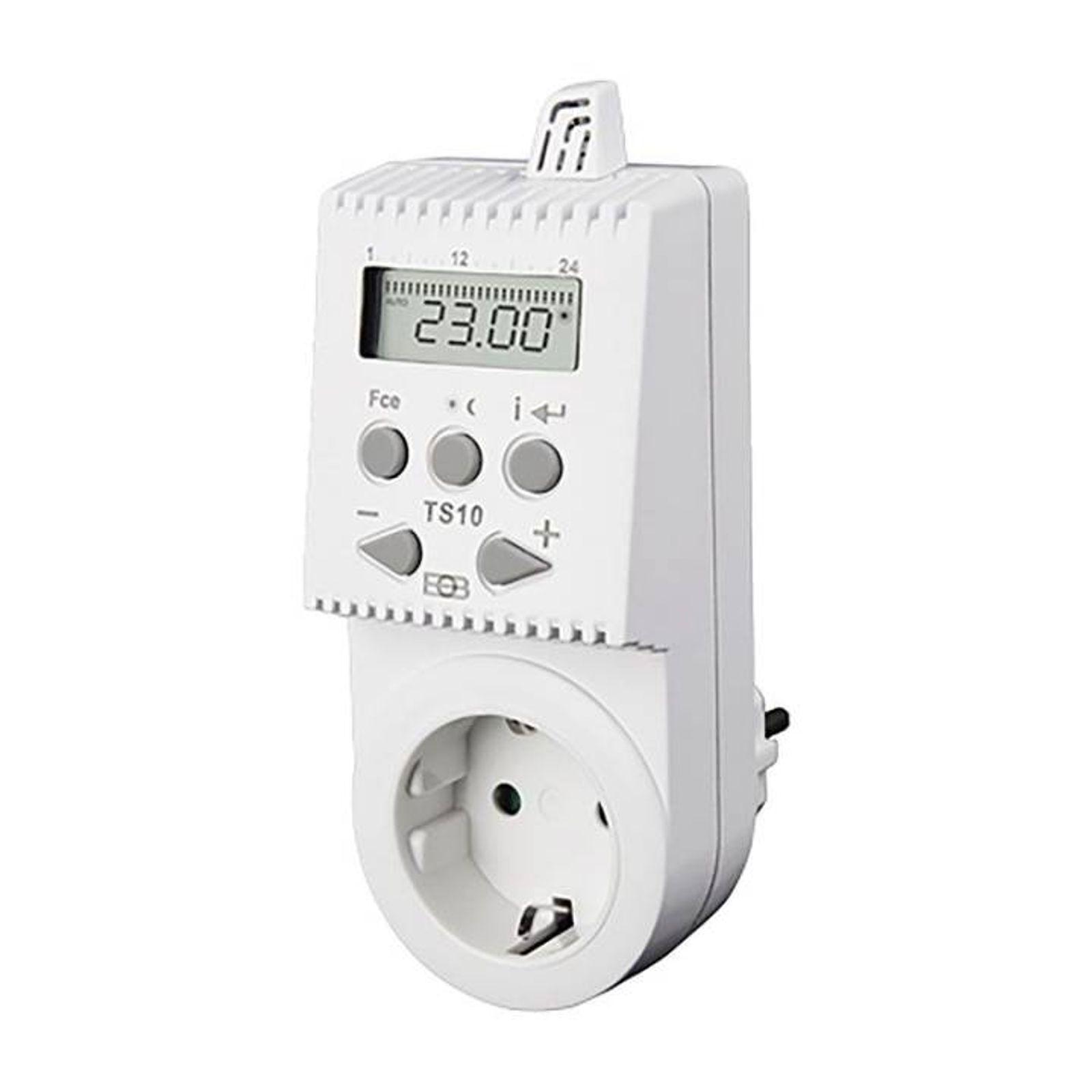 Knebel Thermostat TS10 für Steckdose programmierbar/digital, 230 V 16 A