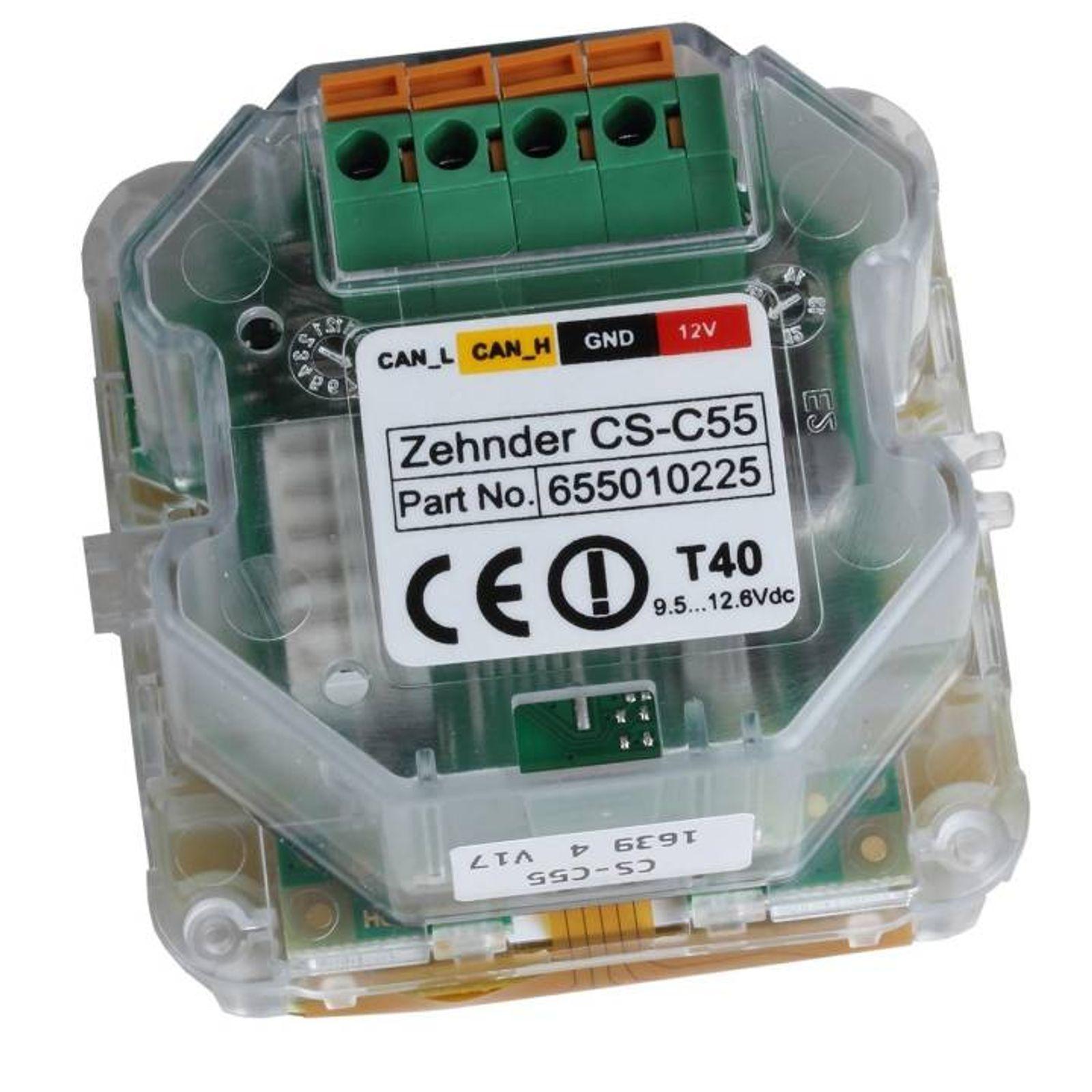 Zehnder Bedieneinheit ComfoSense C55 für Lüftungsgeräte Q350/450/600 – Bild 3 von 4