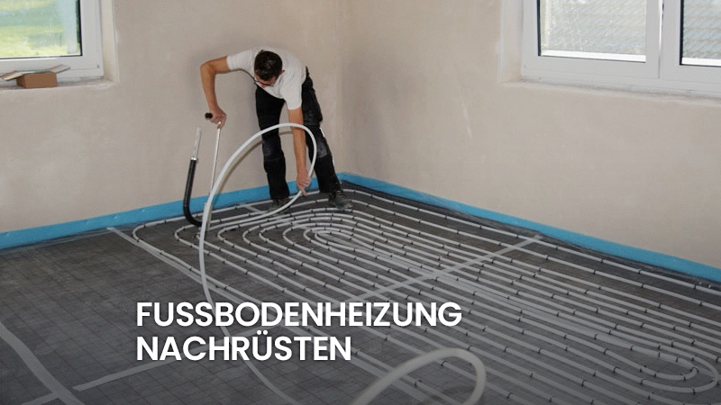 Fußbodenheizung nachrüsten