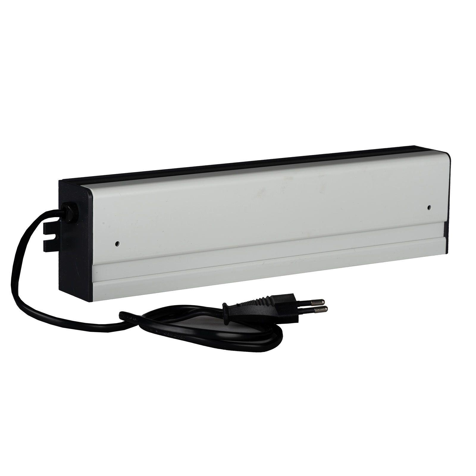 Modulanschlussleiste Alpha-Basis 230 V schwarz-grau