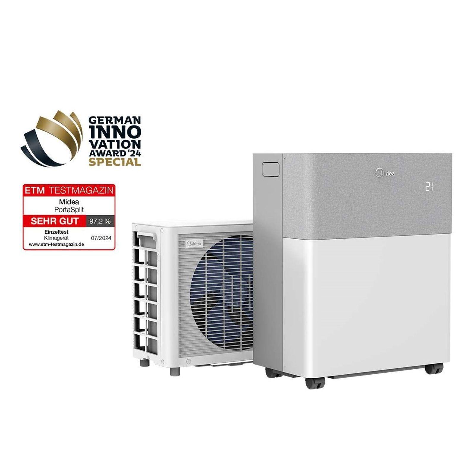 Midea Mobile Klimaanlage PortaSplit für Räume bis zu 42 m² – Bild 9 von 13