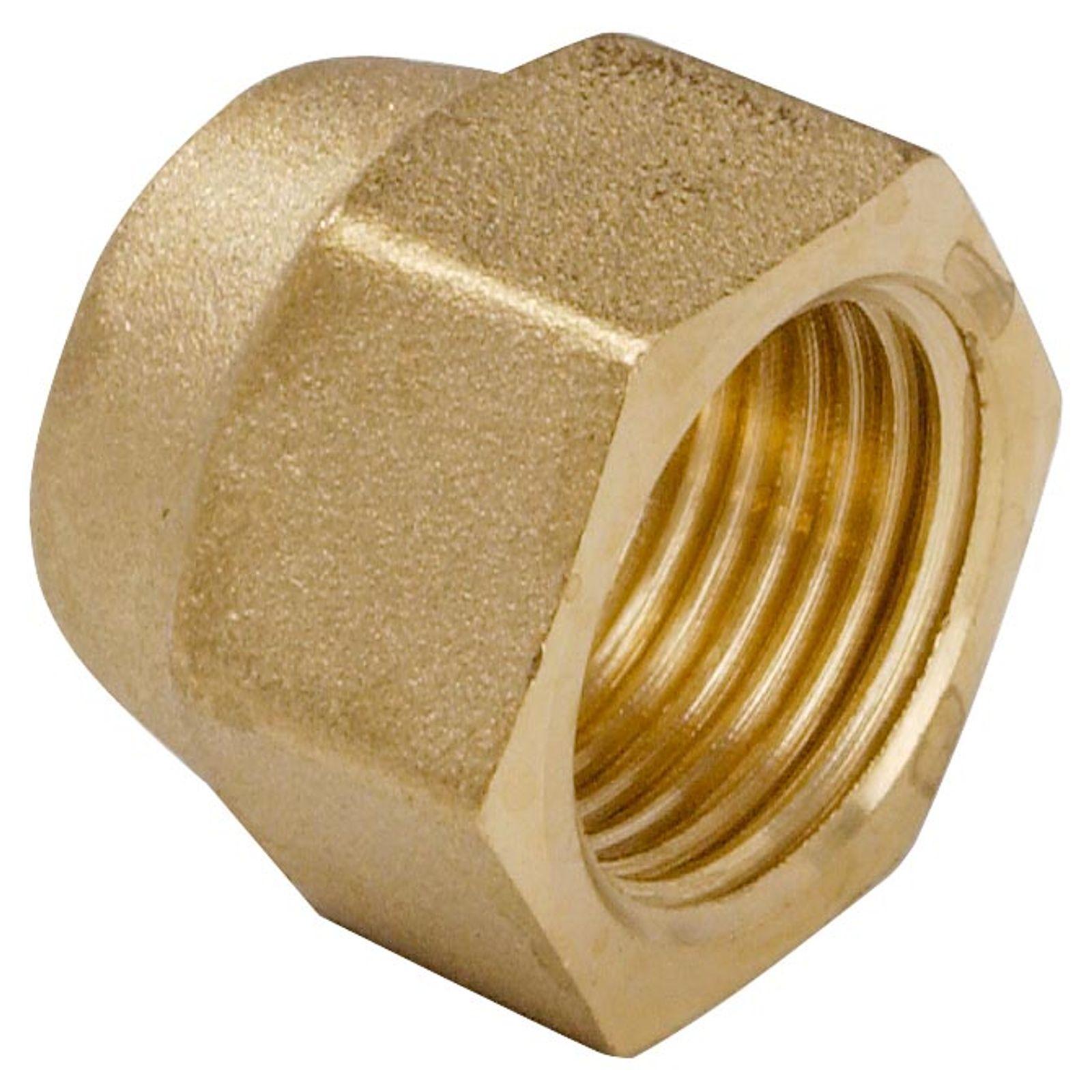 Bördel-Überwurfmutter 5/8" (10 Stück) – Bild 2 von 2