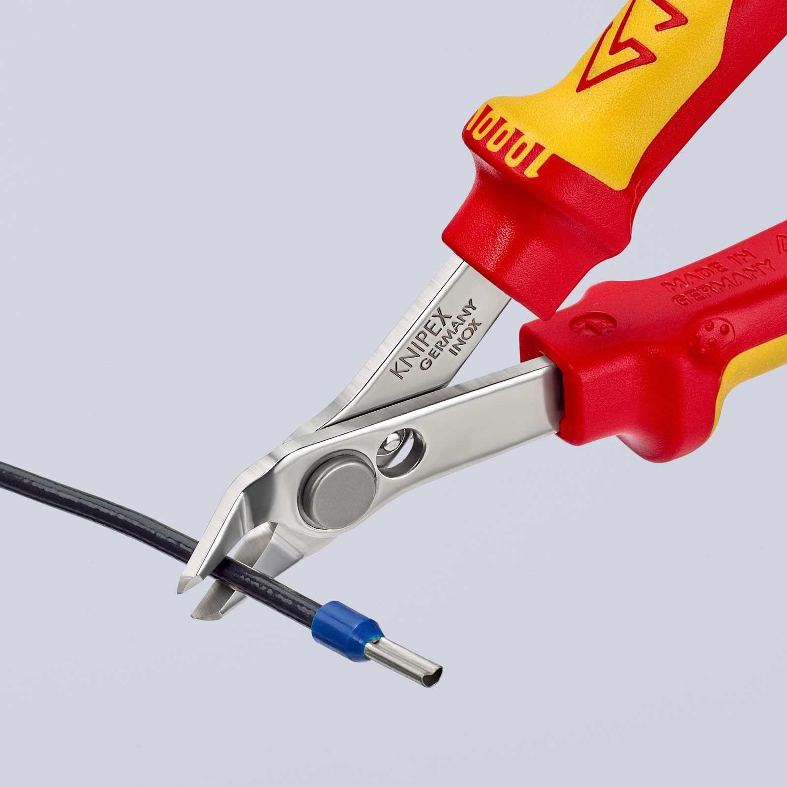 KNIPEX Electronic Super Knips® VDE-geprüfte Präzisionszange 125 mm – Bild 9 von 11