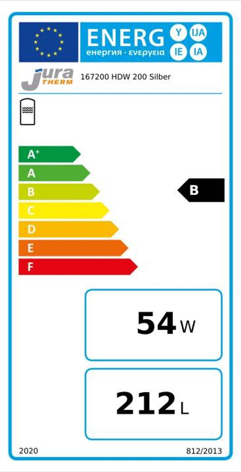 Juratherm Hochleistungswärmepumpenspeicher HDW 200 – Bild 2 von 2