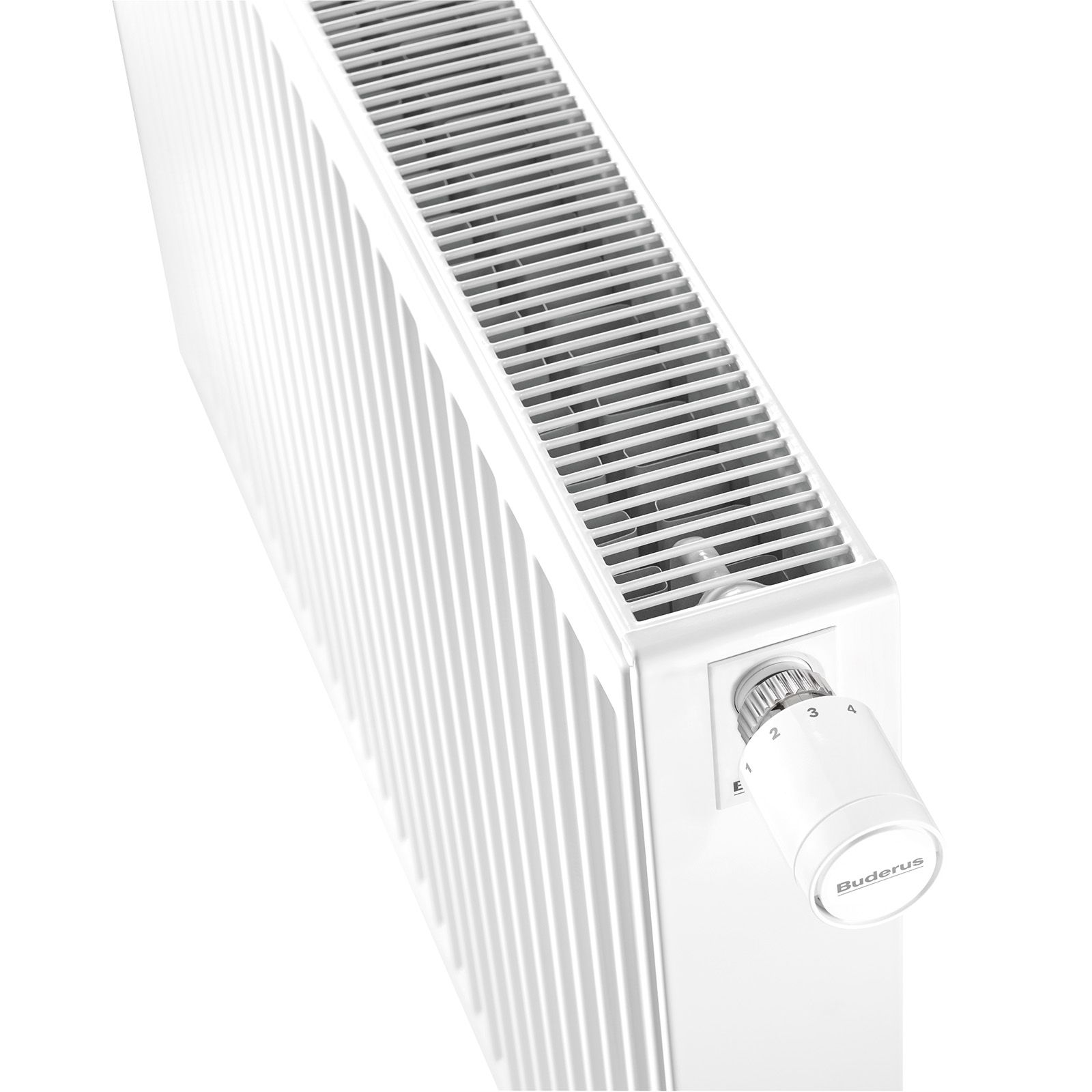 Buderus VC-Profil.2 Logatrend Flachheizkörper Typ 11, 400 x 1200 mm, Ausführung FEX, mit Stopfen, Anschluss rechts – Bild 5 von 5