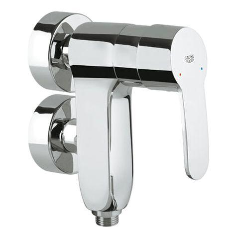 Einhebel-Brausebatt. Eurostyle C Vertica 23300 Wandmontage chrom