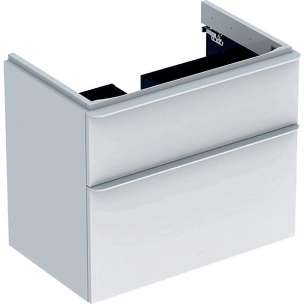 Geberit Smyle Square US für WT, m. 2 Sch 73,4x61,7x47cm, weiß