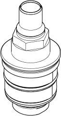 Dornbracht Thermostatkartusche Ersatztei 90150206300