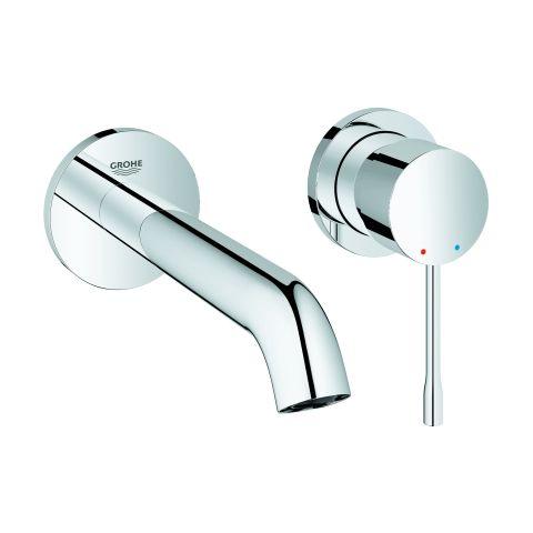 GROHE 2-L-Waschtisch-Wandbatterie Essenc 29192_1 FMS Ausladung 183mm chrom