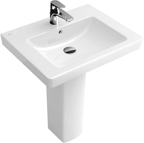 Villeroy & Boch Waschbecken Subway 2 0 711355 550x440 mm Rechteck weiß Alpin C+