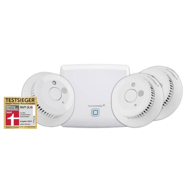 Homematic IP Smart Home Starter Set Rauchwarnmelder HmIP-SK4