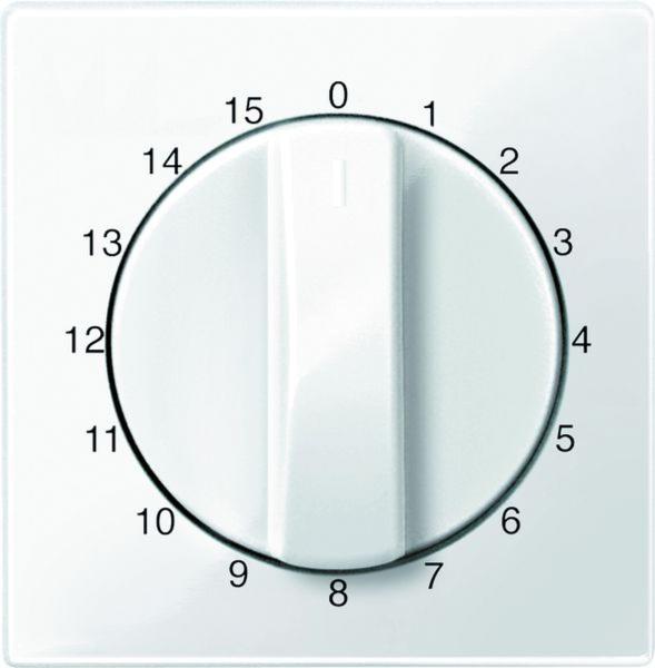 Merten Knebel Zeitschalt polarweiß glänzend System M 567419