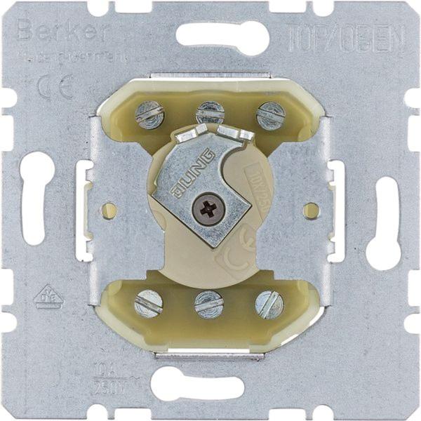 Berker 382610 Schlüsselschalter für Profil-Halbzylinder Modul-Einsätze