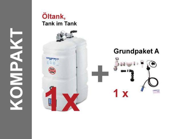 SCHÜTZ Öl-Lagerbehälter T101 Kompakt Tank im Tank 1000 Liter Kunststoff