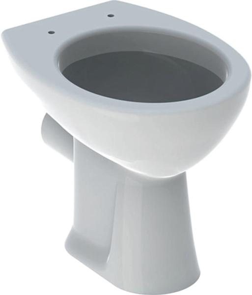 Geberit Renova Stand-WC Tiefspüler Abgang horizontal, weiß