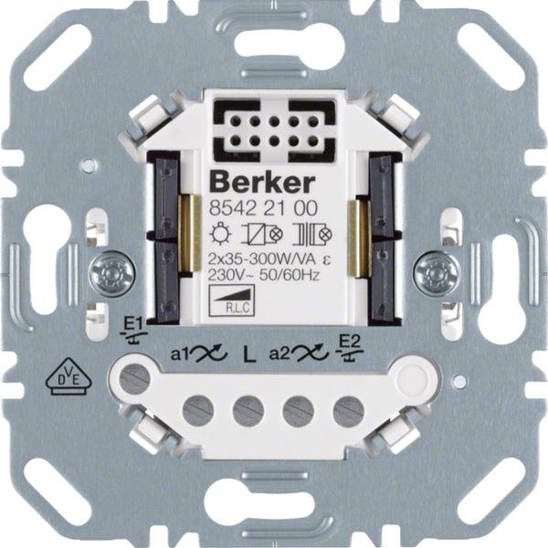 Berker 85422100 Universal Tastdimmer 2fach 2-Draht