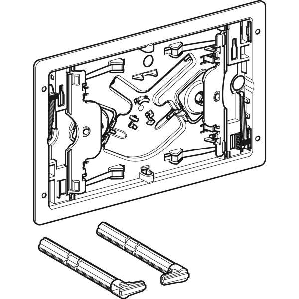 Geberit Befestigungsrahmen zu BetPl Sigma70