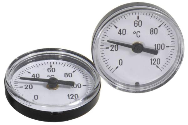 Thermometer für Kugelabsperrhahn und Kompakt-Regelstation