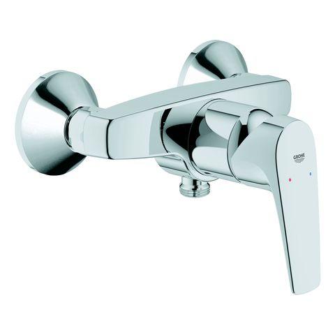 GROHE Einhebel-Brausebatterie BauFlow 23 Wandmontage chrom